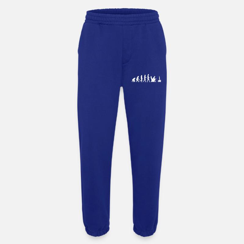 Gamer Evolution Gambler Play - Heavyweight Jogging Pants - made by SPREAD  - Iconic Blue