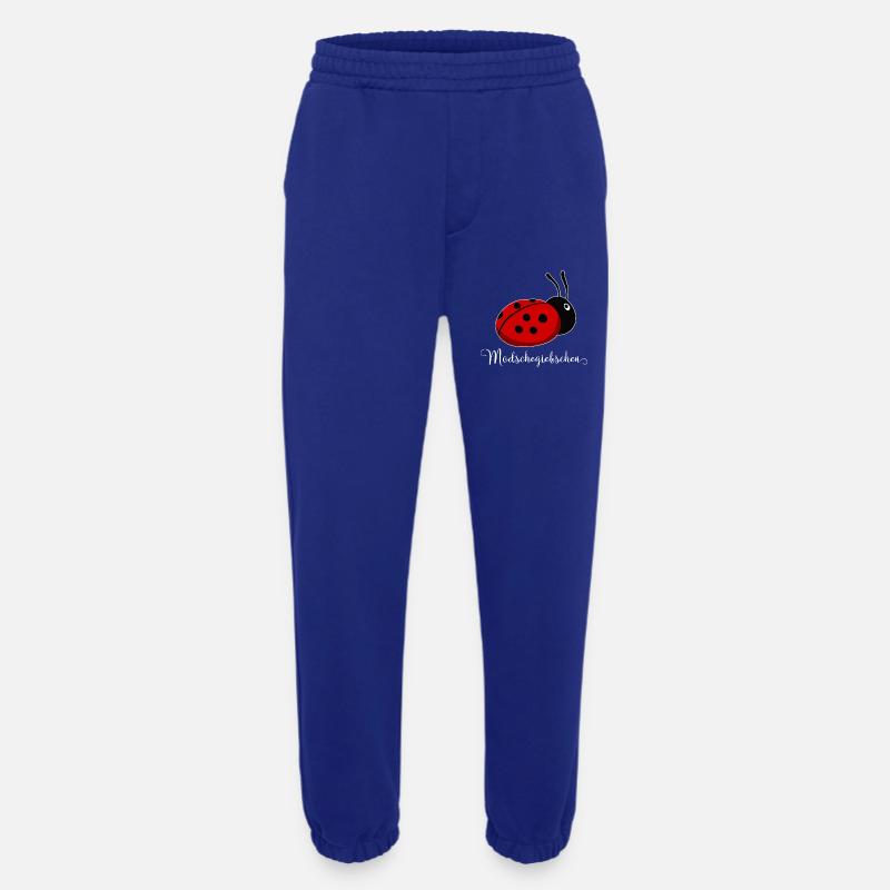 Modschegiebchen Marienkäfer Sächsisch Geschenkidee - Heavyweight Jogginghose - made by SPREAD  - Iconic Blue