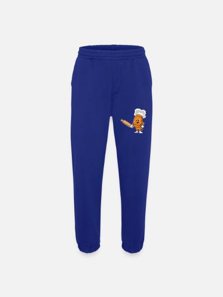 Bread Baker Rolling Pin Baking - Heavyweight Jogging Pants - made by SPREAD - Iconic Blue