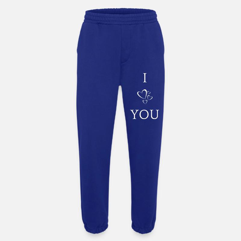 Ich liebe dich - Heavyweight Jogginghose - made by SPREAD  - Iconic Blue