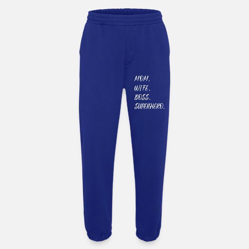 Mama Ehefrau Superheld - Heavyweight Jogginghose - made by SPREAD  - Iconic Blue