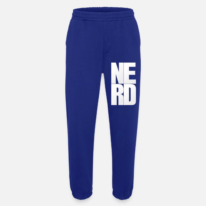 NERDY forever - NERD - Heavyweight Jogging Pants - made by SPREAD  - Iconic Blue