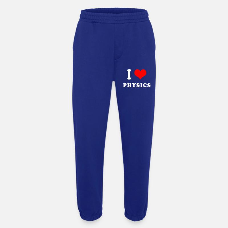 Ich liebe Physik - Heavyweight Jogginghose - made by SPREAD - Iconic Blue