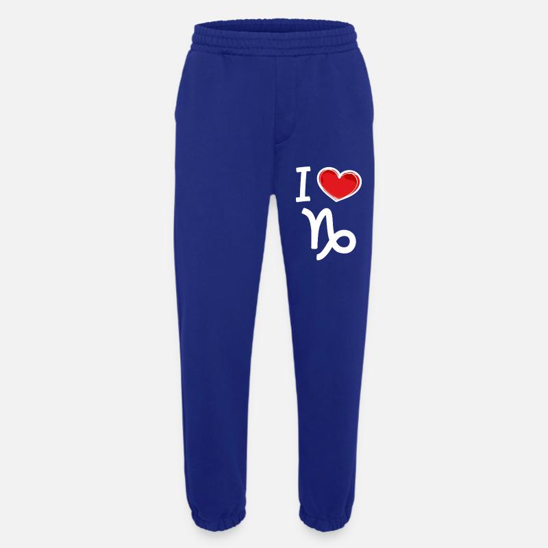 Horoskop Gezeiten Steinbock Herz Statement - Heavyweight Jogginghose - made by SPREAD  - Iconic Blue