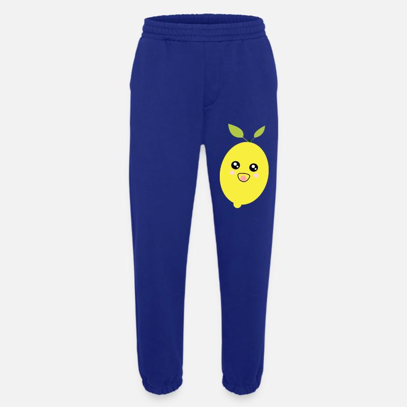Fasching, Karneval, Kostüm, Zitrone - Heavyweight Jogginghose - made by SPREAD  - Iconic Blue