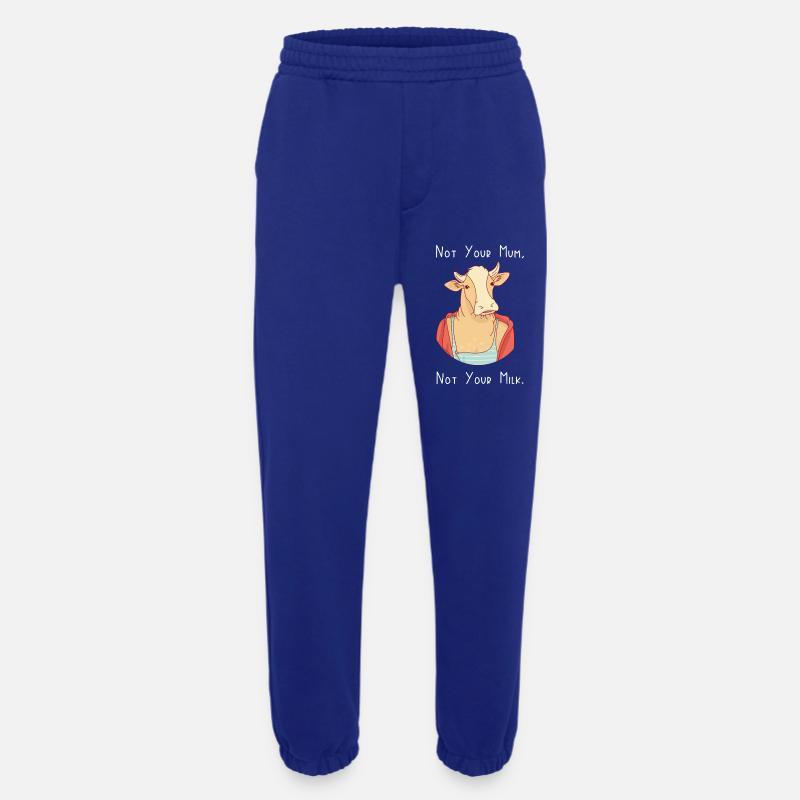 Nicht deine Mutter, nicht deine Milch - Heavyweight Jogginghose - made by SPREAD  - Iconic Blue