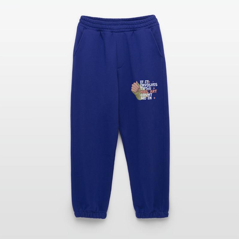 If It Involves Tips and Nail Art Nail Designer Heavyweight Jogging Pants - made by SPREAD 