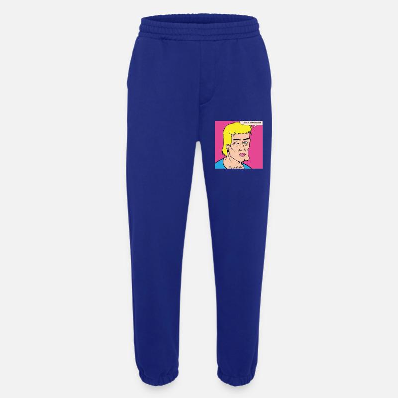 Pop-Art Selbstlob im Comicstil - Heavyweight Jogginghose - made by SPREAD  - Iconic Blue