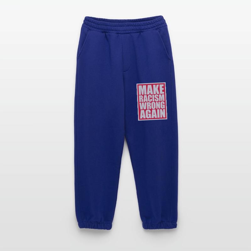 make racism wrong again Heavyweight Jogginghose - made by SPREAD 