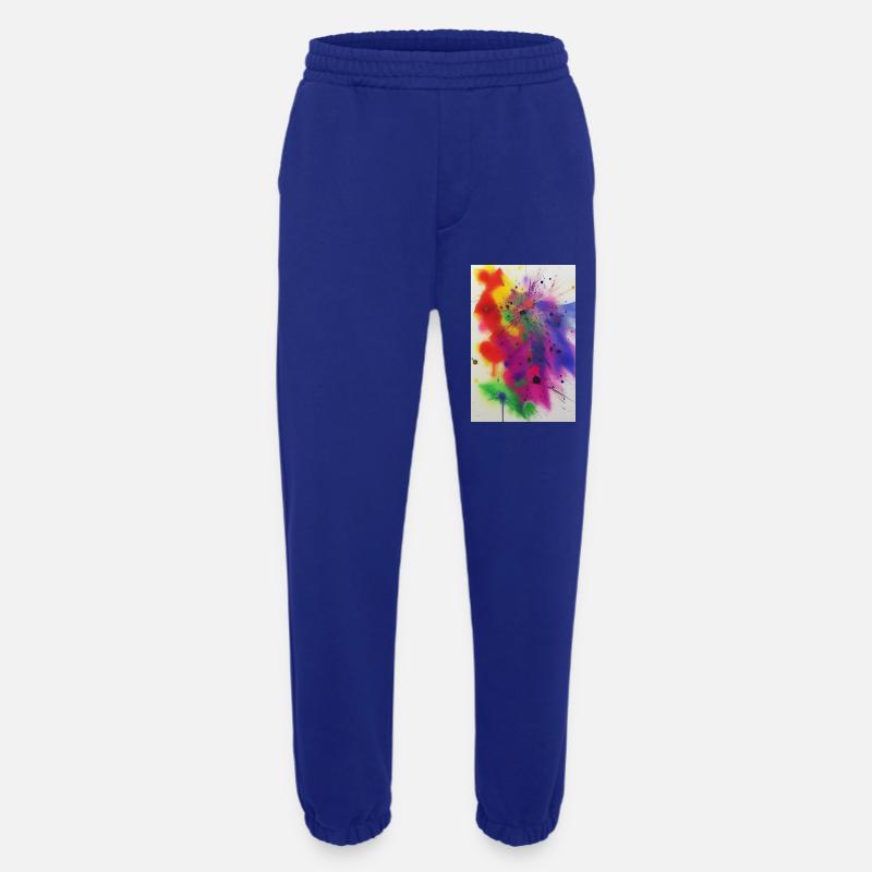 Farbspritzer - Heavyweight Jogginghose - made by SPREAD  - Iconic Blue