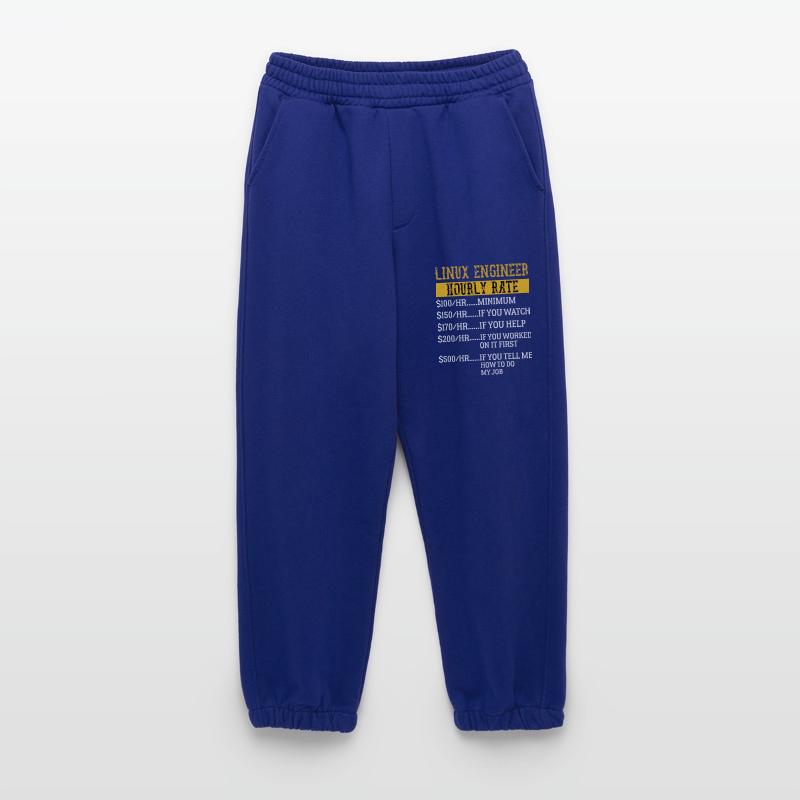 Linux Engineer Hourly Rate Mechanic Labor rate Heavyweight Jogging Pants - made by SPREAD 