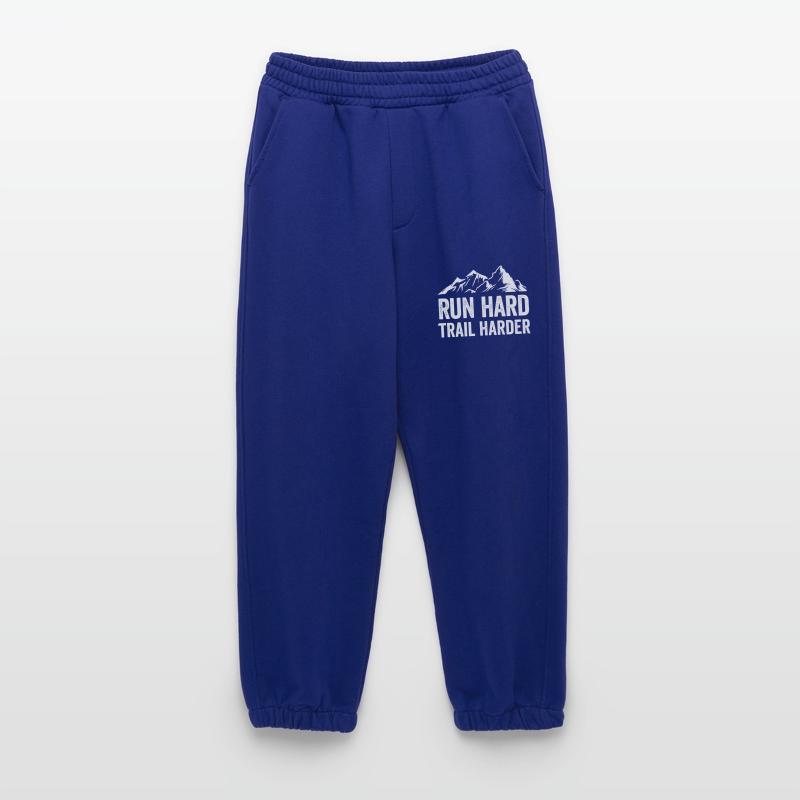 Courez fort. Trail plus difficile. Pantalon de jogging bio épais fabriqué en UE