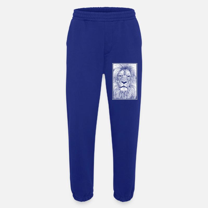 Prächtiger Löwe - Heavyweight Jogginghose - made by SPREAD  - Iconic Blue