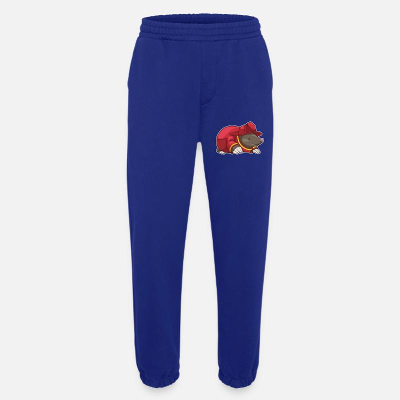 Pompiers de Mole - Pantalon de jogging bio épais fabriqué en UE - Iconic Blue