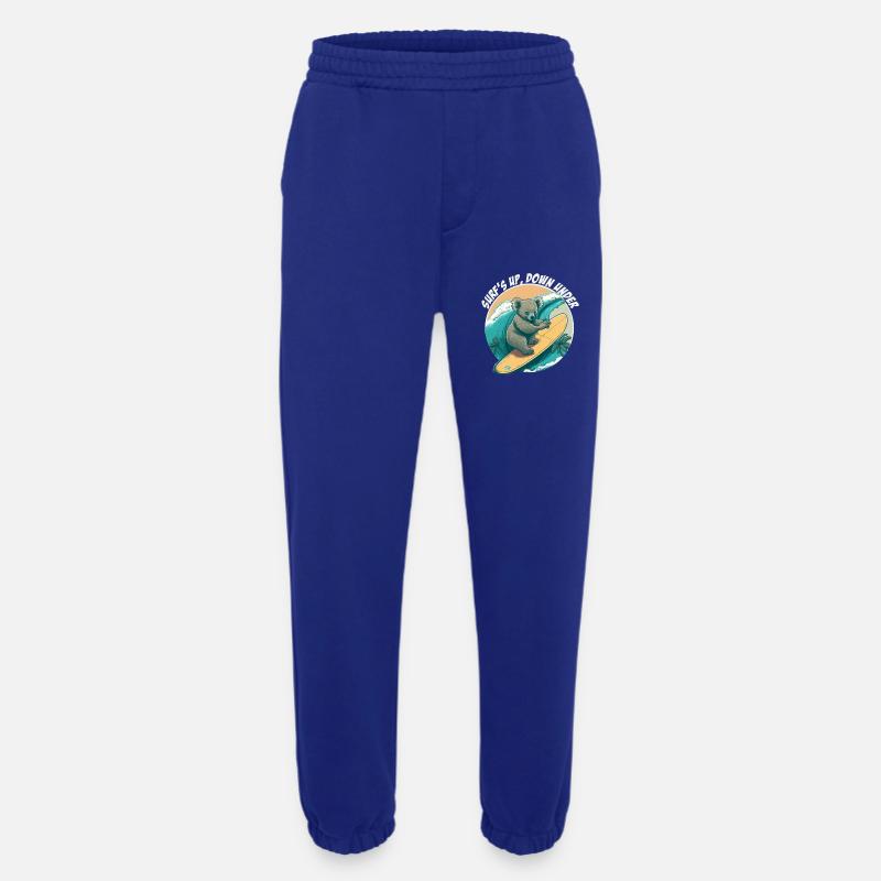 Down under surfender Koalabär - Heavyweight Jogginghose - made by SPREAD  - Iconic Blue