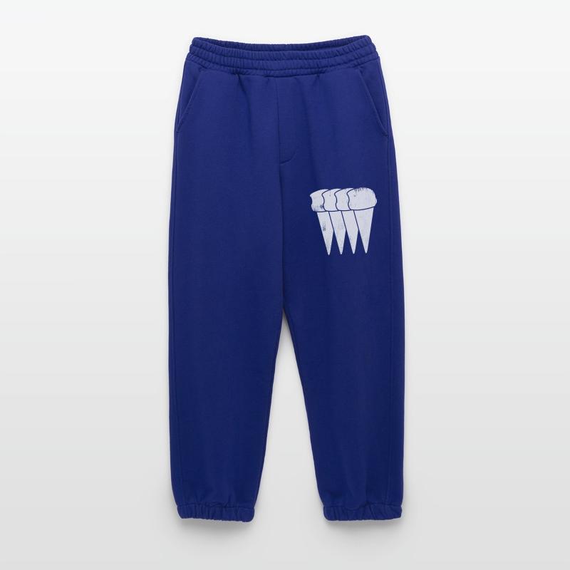 Cornets de crème glacée Pantalon de jogging bio épais fabriqué en UE