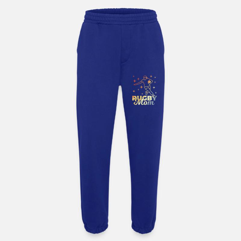 Rugby Mom - Heavyweight Jogging Pants - made by SPREAD  - Iconic Blue