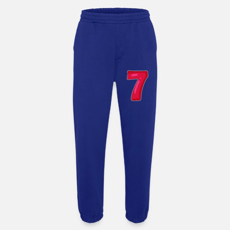 7 red - Heavyweight Jogging Pants - made by SPREAD  - Iconic Blue