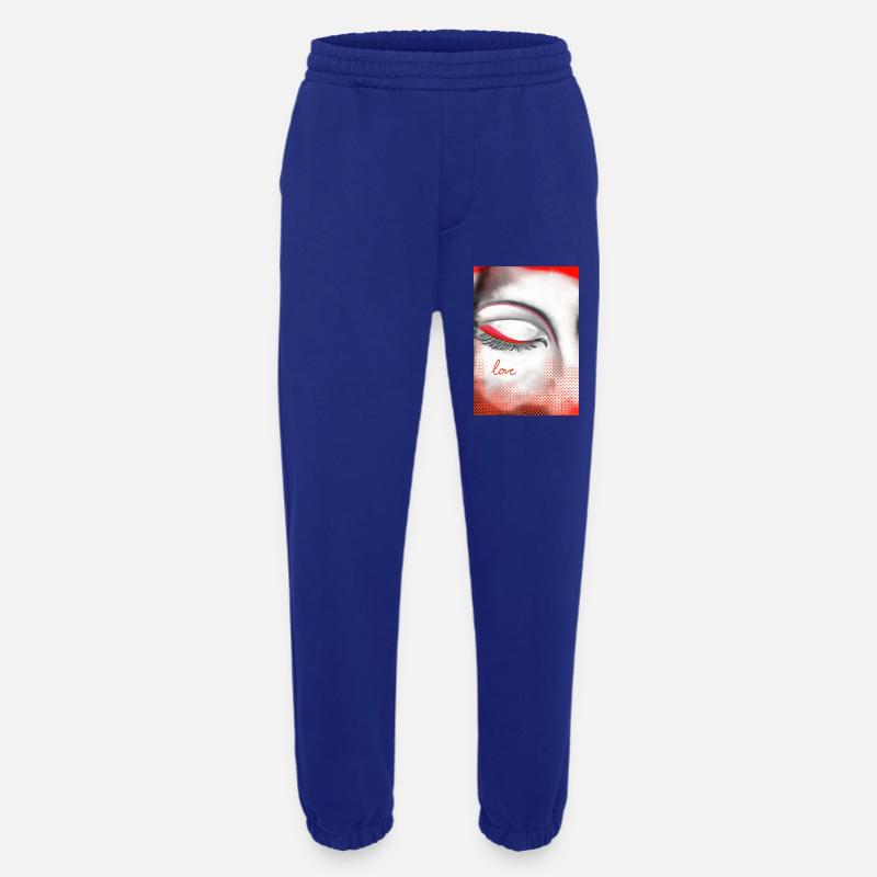 Herz und Liebe auf Highlight - Heavyweight Jogginghose - made by SPREAD  - Iconic Blue