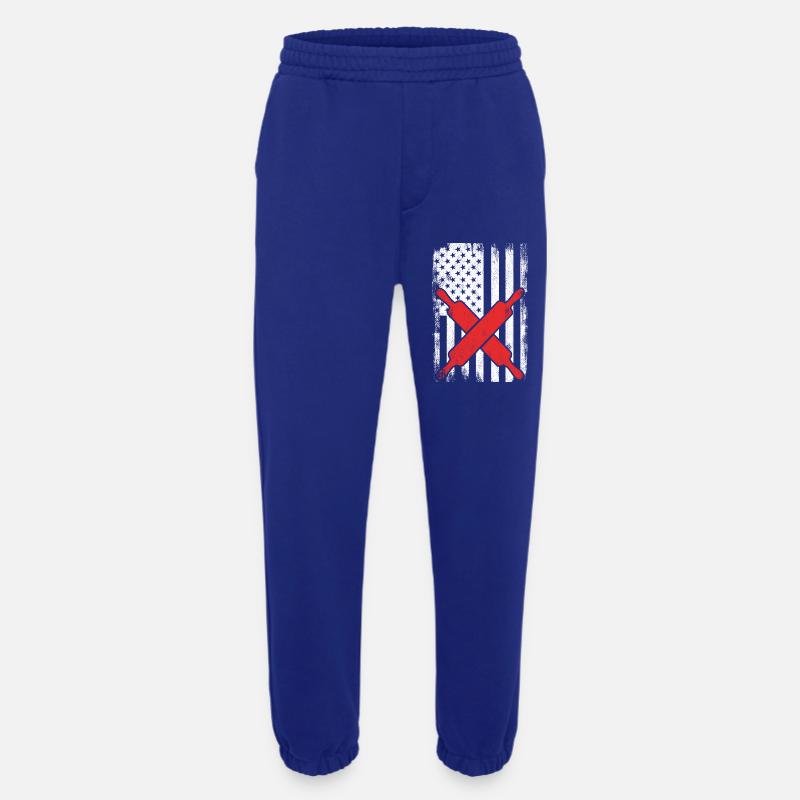 US Flagge Bäcker - Heavyweight Jogginghose - made by SPREAD - Iconic Blue