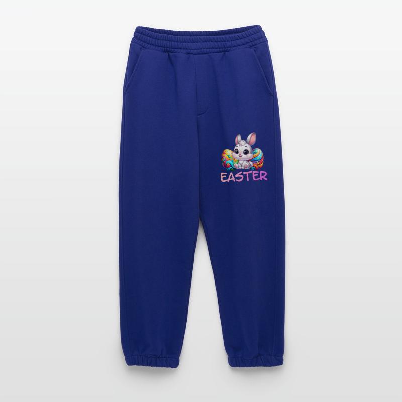 Easter Bunny with Easter Eggs Heavyweight Jogging Pants - made by SPREAD 