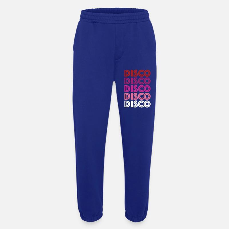 Disco Disco Disco - Pantalon de jogging bio épais fabriqué en UE - Iconic Blue