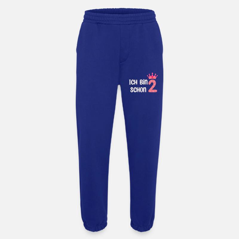 Ich bin schon 2 - Heavyweight Jogginghose - made by SPREAD - Iconic Blue