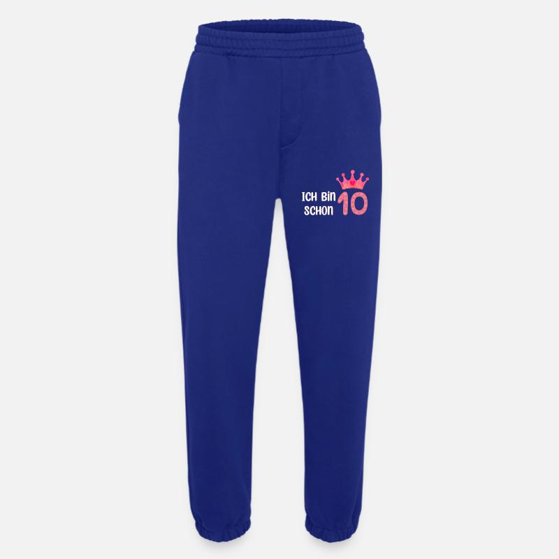 Ich bin schon 10 - Heavyweight Jogginghose - made by SPREAD  - Iconic Blue