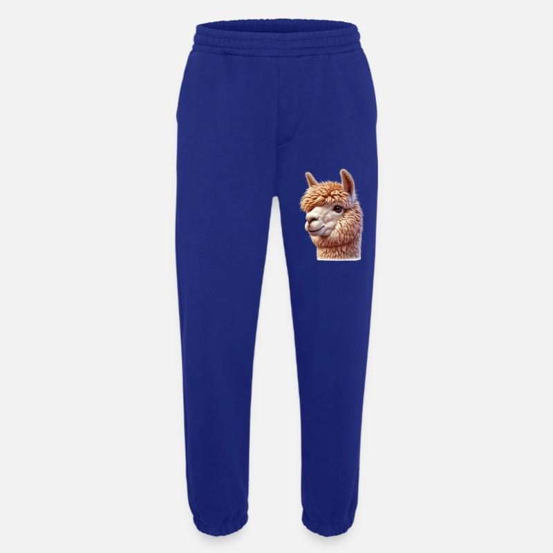 Alpaca - Heavyweight Jogging Pants - made by SPREAD  - Iconic Blue
