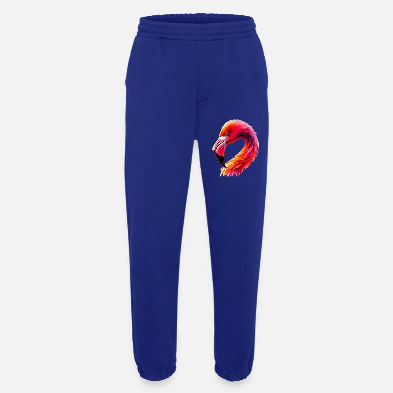 Flamingo - Heavyweight Jogginghose - made by SPREAD  - Iconic Blue