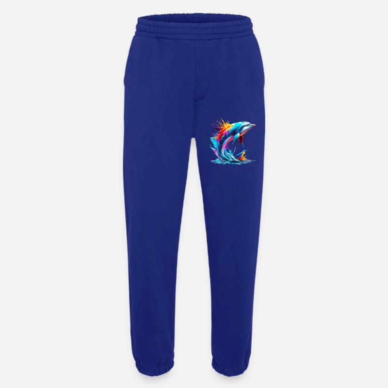 Delfin - Heavyweight Jogginghose - made by SPREAD  - Iconic Blue