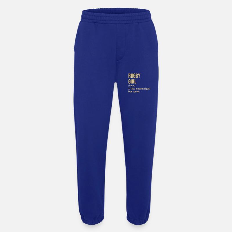 Rugby - Heavyweight Jogging Pants - made by SPREAD  - Iconic Blue