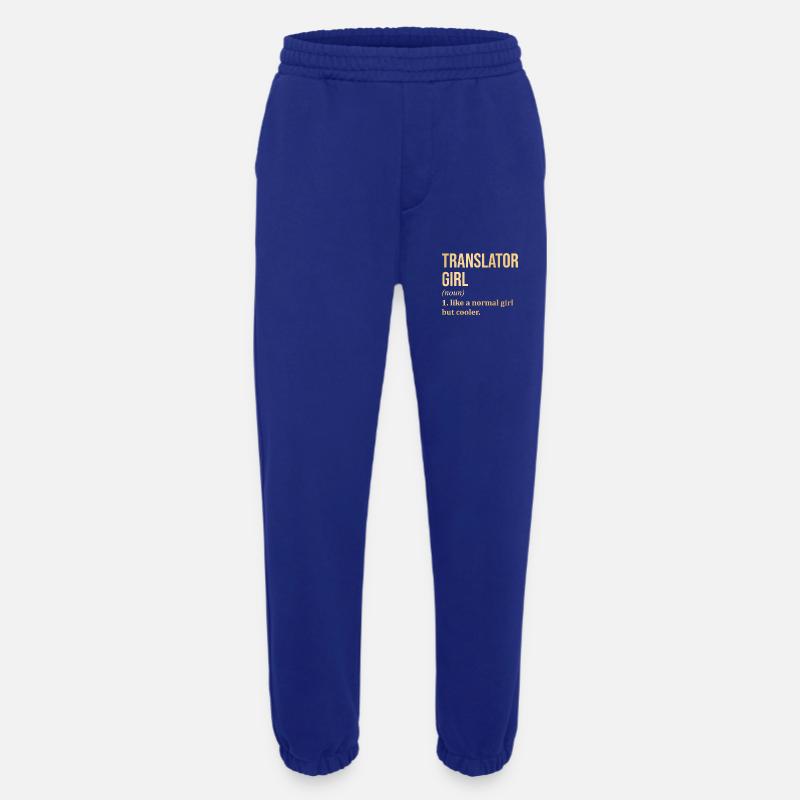 Translator - Heavyweight Jogginghose - made by SPREAD  - Iconic Blue