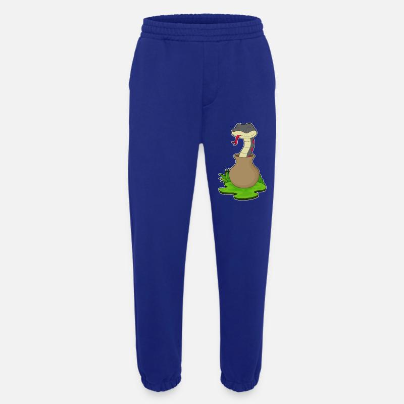 Schlange Vase - Heavyweight Jogginghose - made by SPREAD - Iconic Blue