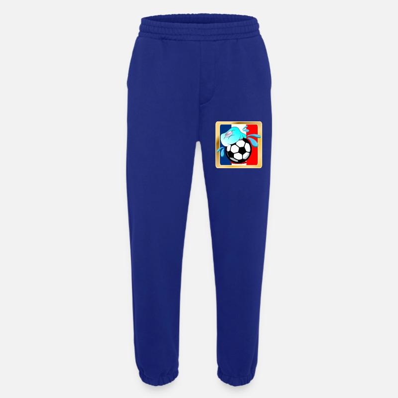 Frankreich Sommerfußball - Heavyweight Jogginghose - made by SPREAD - Iconic Blue
