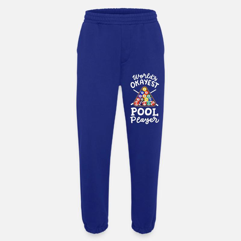 Billardspieler Billard - Heavyweight Jogginghose - made by SPREAD - Iconic Blue
