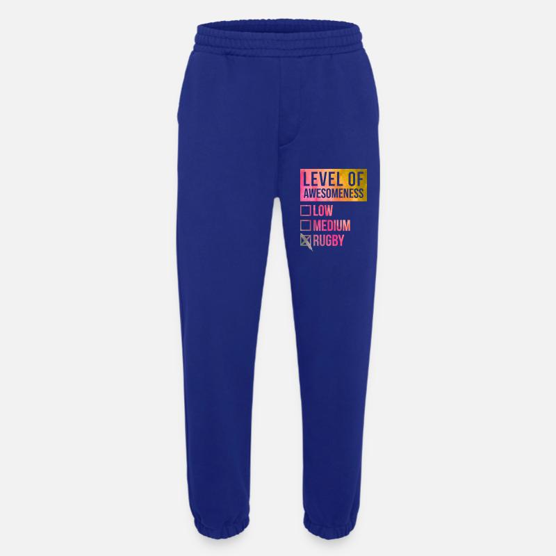 Rugby - Heavyweight Jogging Pants - made by SPREAD  - Iconic Blue
