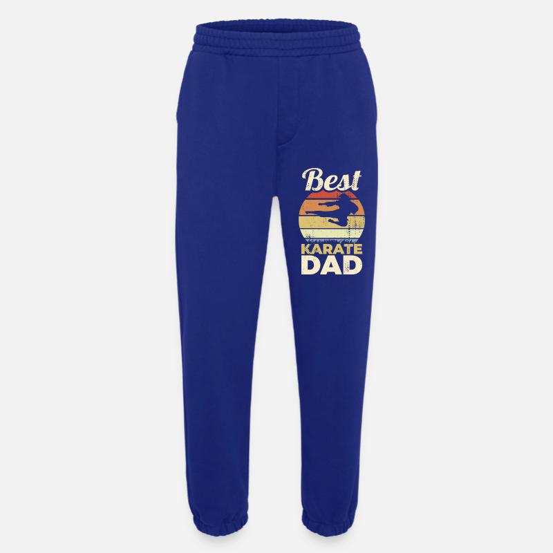Bester Karate Papa - Heavyweight Jogginghose - made by SPREAD  - Iconic Blue