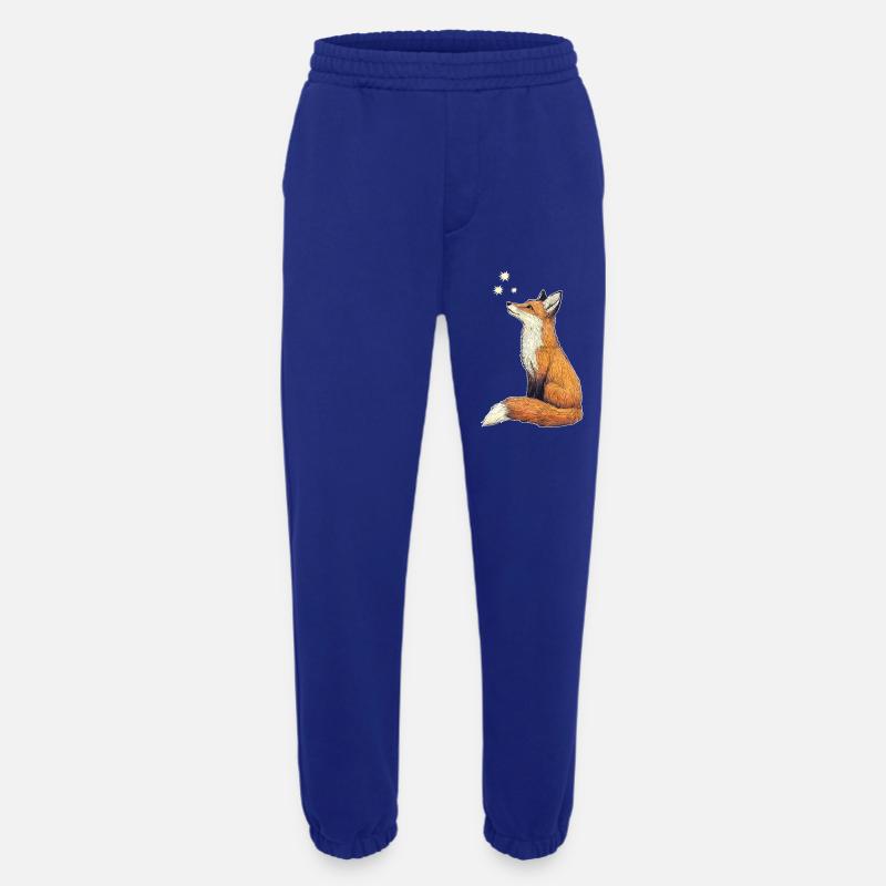 Fuchs mit Sternen - Heavyweight Jogginghose - made by SPREAD  - Iconic Blue