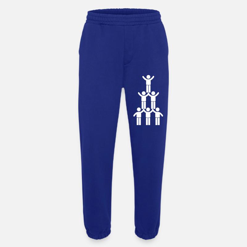 Teamwork - Heavyweight Jogging Pants - made by SPREAD  - Iconic Blue