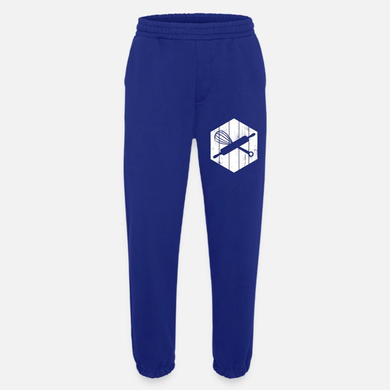 Pasta Roll Hand Mixer - Heavyweight Jogging Pants - made by SPREAD - Iconic Blue