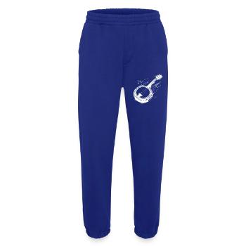 Graphiques Banjo - Pantalon de jogging bio épais fabriqué en UE - Iconic Blue - Devant