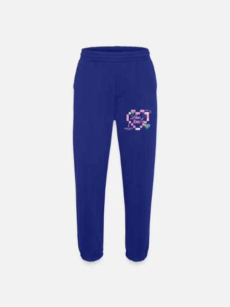 Love hurts - Heavyweight Jogging Pants - made by SPREAD - Iconic Blue