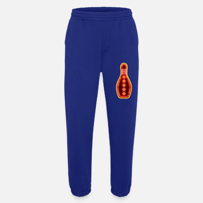 Retro Bowling - Heavyweight Jogginghose - made by SPREAD  - Iconic Blue