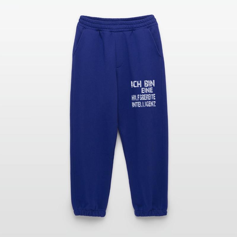 AI saying: I'm a helpful intelligence Heavyweight Jogging Pants - made by SPREAD 