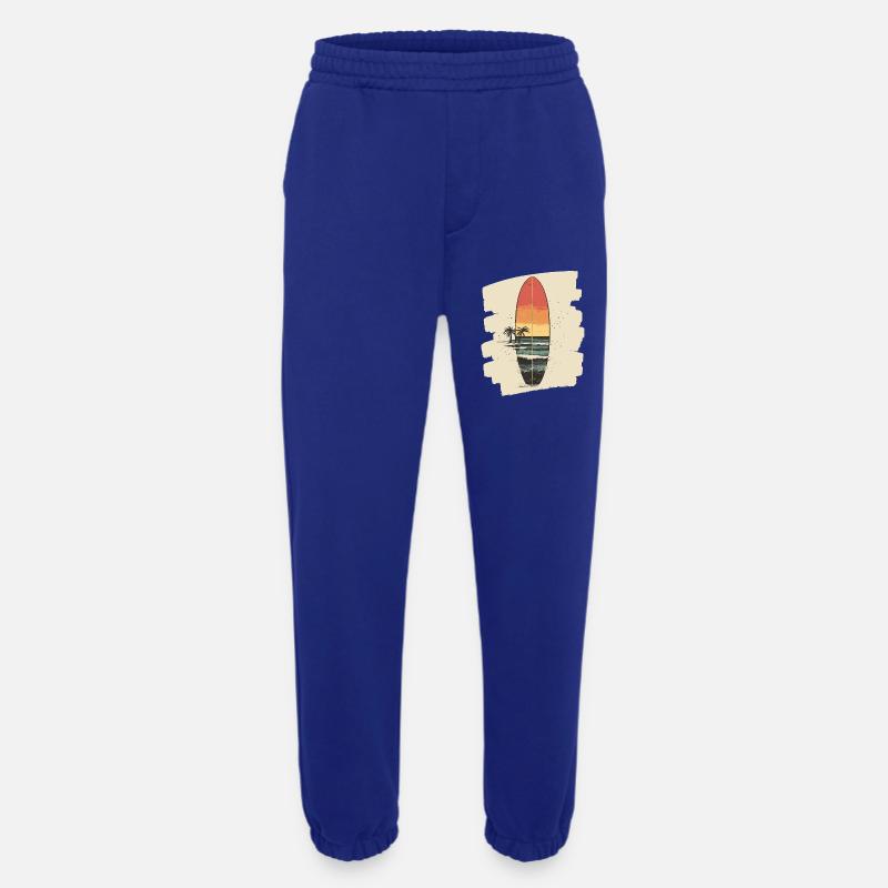 Surfbrett - Heavyweight Jogginghose - made by SPREAD  - Iconic Blue