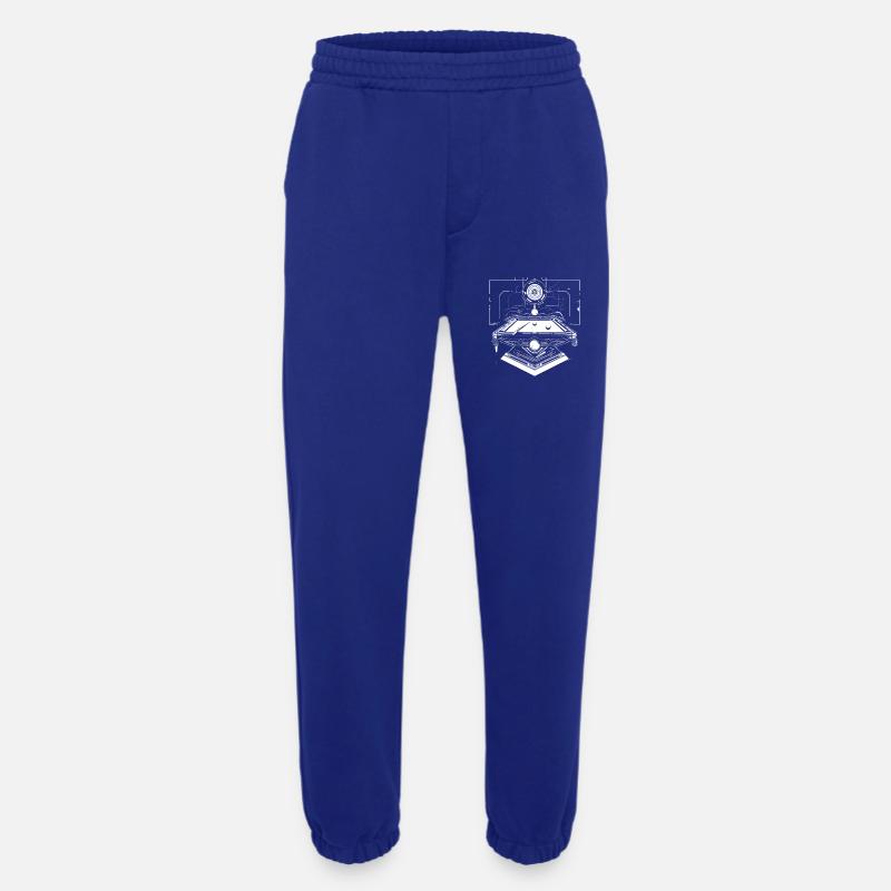 Billard Steampunk - Heavyweight Jogginghose - made by SPREAD  - Iconic Blue