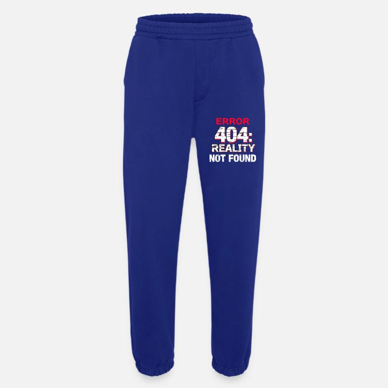 Error: Reality not found - Heavyweight Jogging Pants - made by SPREAD  - Iconic Blue