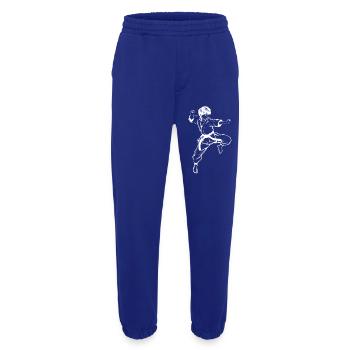 Karate Boy Sketch - Heavyweight Jogging Pants - made by SPREAD  - Iconic Blue - Front