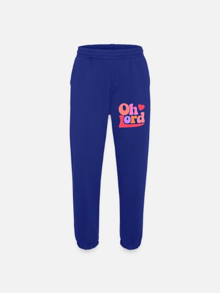 Seigneur - Pantalon de jogging bio épais fabriqué en UE - Iconic Blue